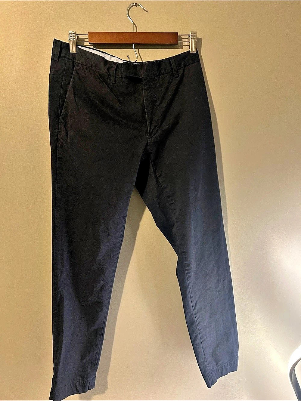 Polo Ralph Lauren Stretch Tailored Slim Fit Chino Trousers Chinos Black Waist Me